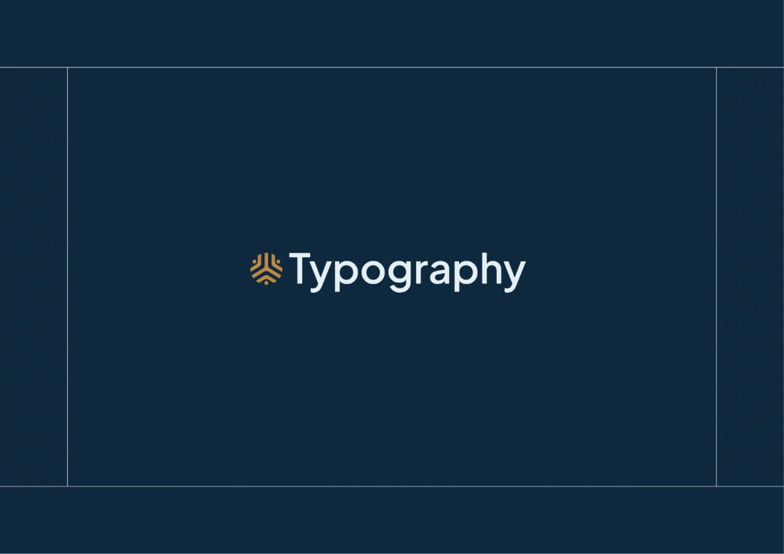 DAOUD brand guideline, page 11: Typography