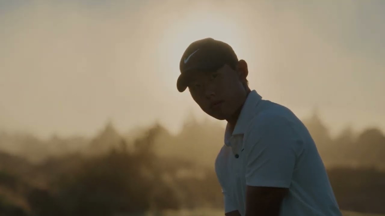 Gading Raya Golf Club cinematic course film at golden hour