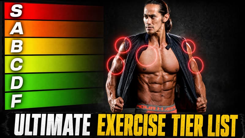 RAI Digital Class YouTube thumbnail: Ultimate Exercise Tier List